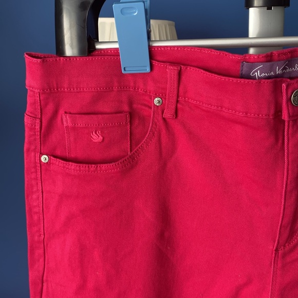 NWOT Bright Pink Stretch Jeans - Picture 2 of 6